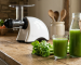Juicing Celery with a Sana Horizontal Juicer