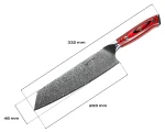 Sana Damascus Chef's Knife - Image 3